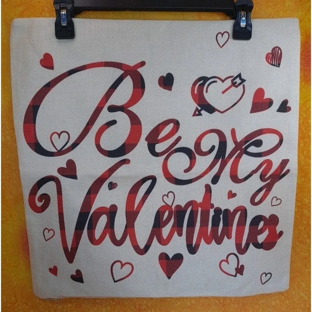 Set of 4 Valentines Day 18x18‎ Pillow Covers All I Want Is You, Happy Love Day